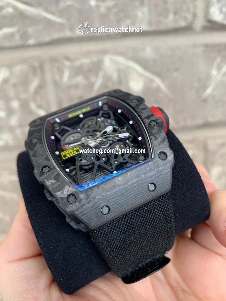 Richard Mille RM 035 Mens watch Unisex Manual winding Carbon RM35-01 Nadal 4