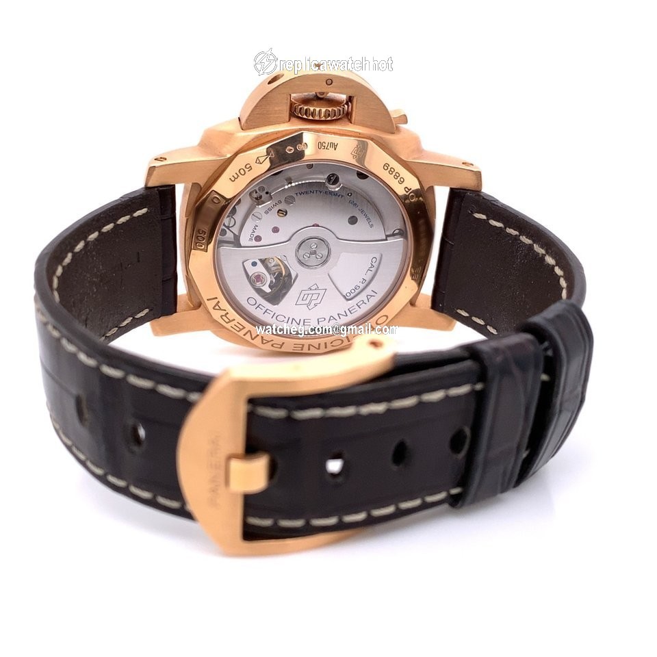 Panerai Luminor Marina 1950 3 Days Automatic Mens watch Unisex Automatic Rose gold PAM 00393 4