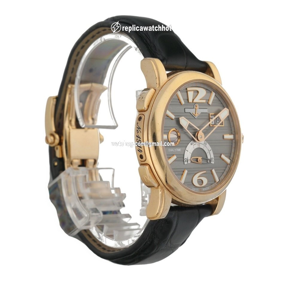 Ulysse Nardin Dual Time Mens watch Unisex Automatic Yellow gold 246-55 4