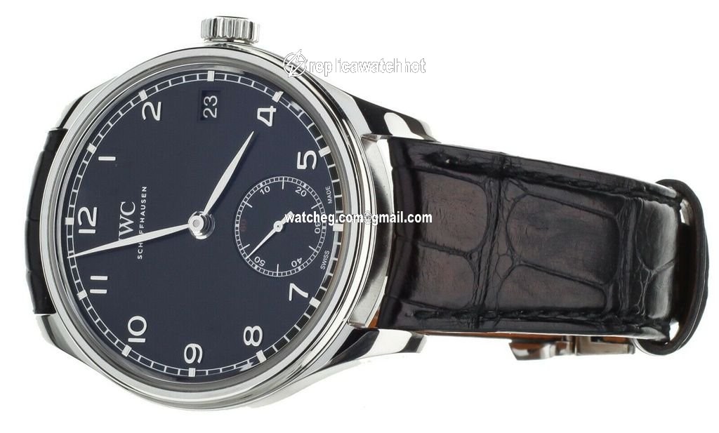 IWC Portuguese Hand-Wound Mens watch Unisex Manual winding Steel IW510202 4