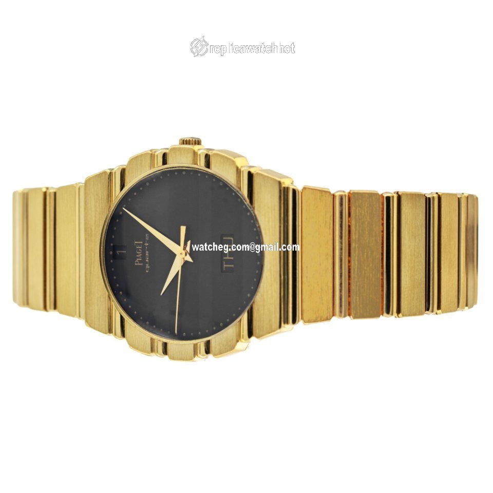Piaget Polo Mens watch Unisex Quartz Yellow gold 15562C701 4