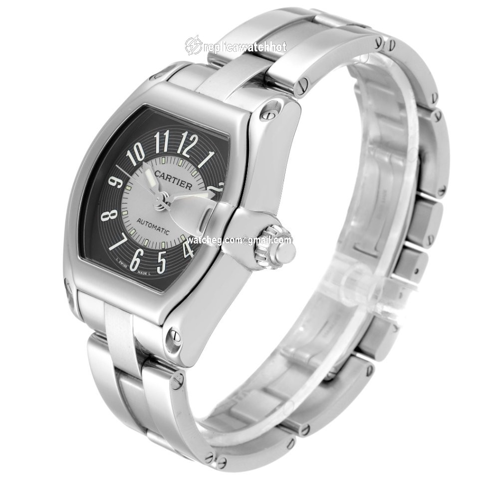 Cartier Roadster Mens watch Unisex Automatic Steel W62001V3 4