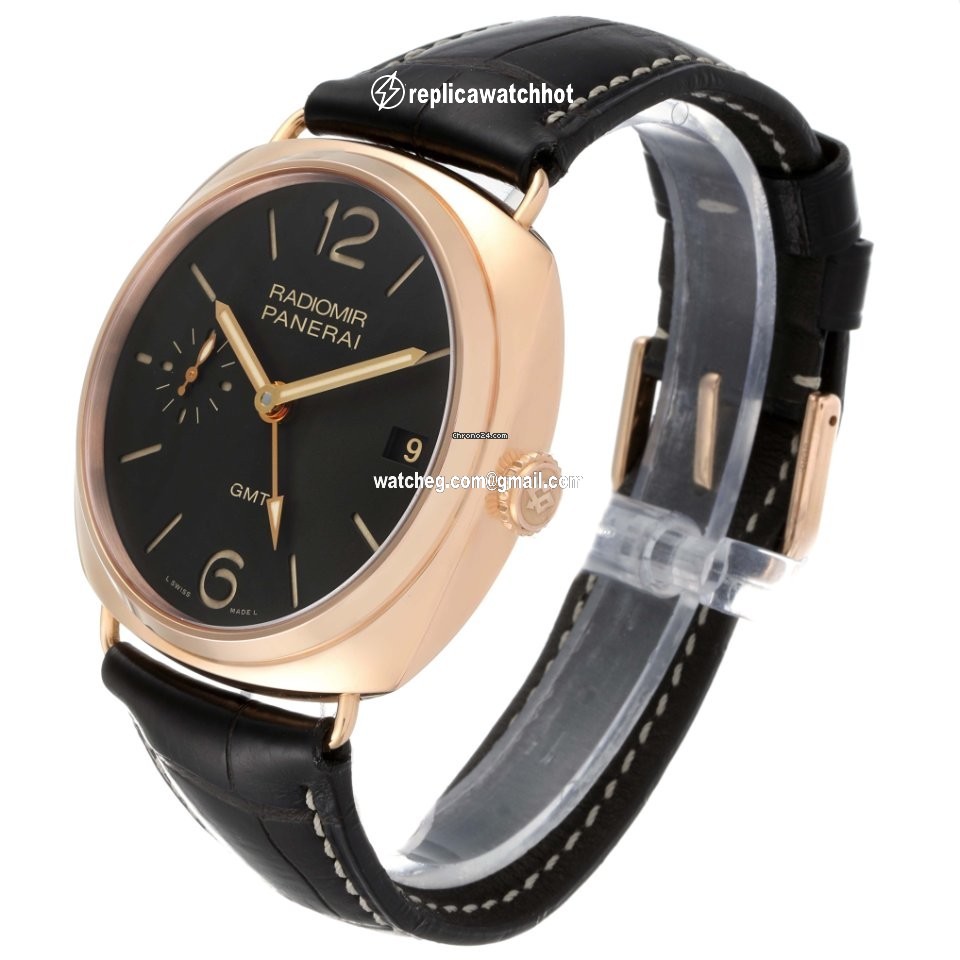 Panerai Mens watch Unisex Manual winding Rose gold PAM00421 4