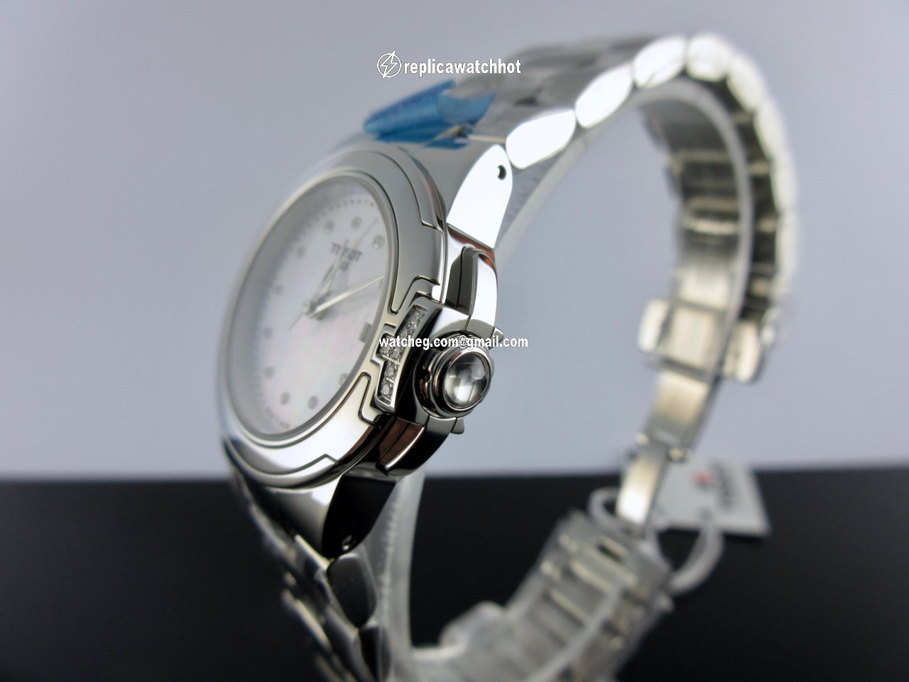 Tissot T-Lady Womens watch Quartz Steel T080.210.61.116.00 4