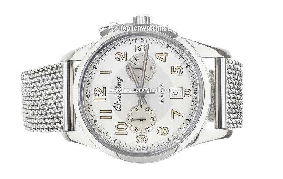 Breitling Transocean Chronograph 1915 Mens watch Unisex Automatic Steel M23351 4