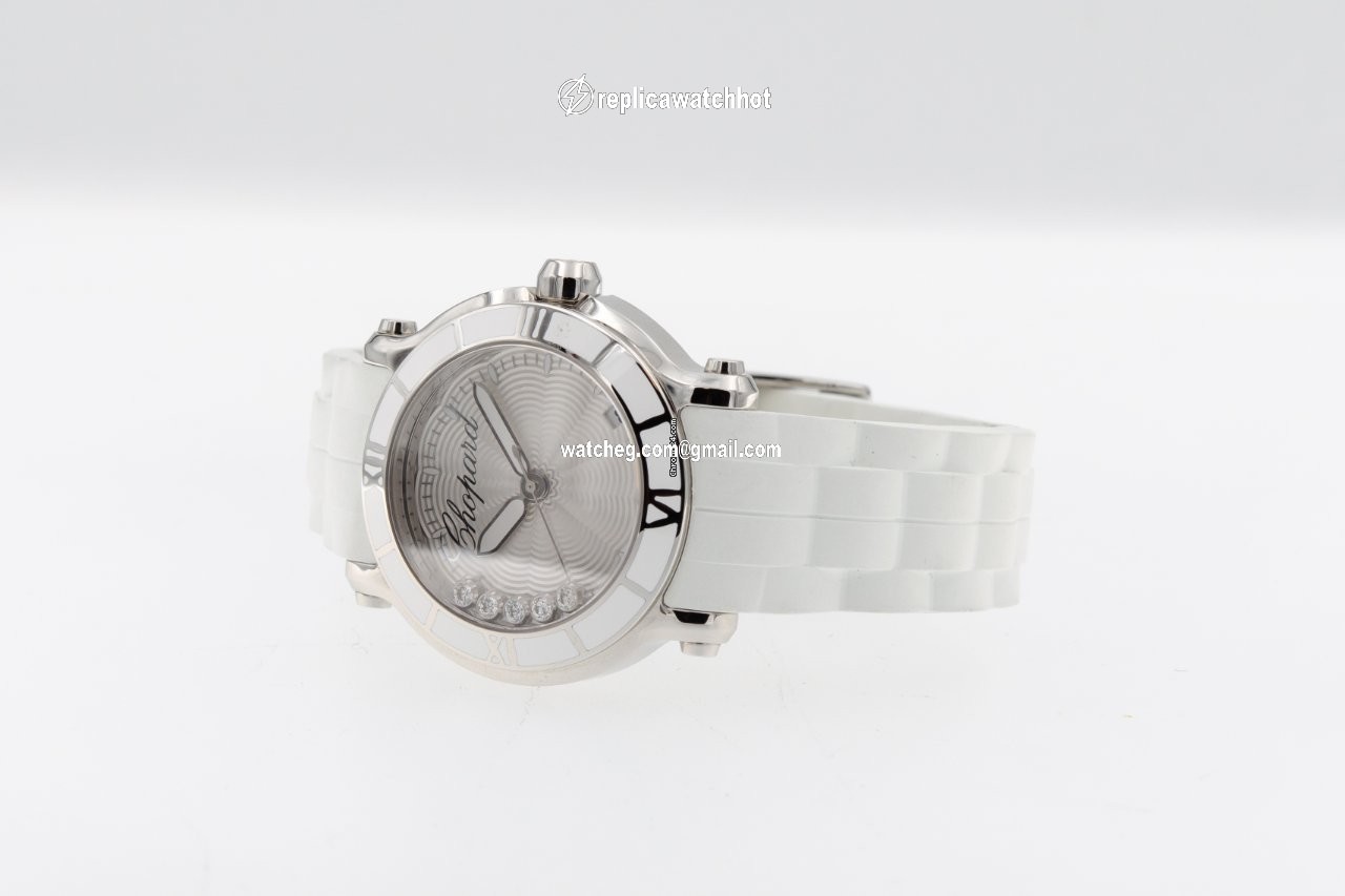 Chopard Happy Sport Womens watch Quartz Steel 278551-3001 4