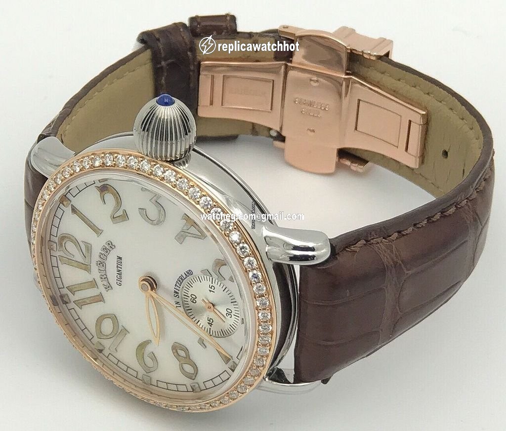 Hamilton Mens watch Unisex Manual winding Gold Steel K7007 4