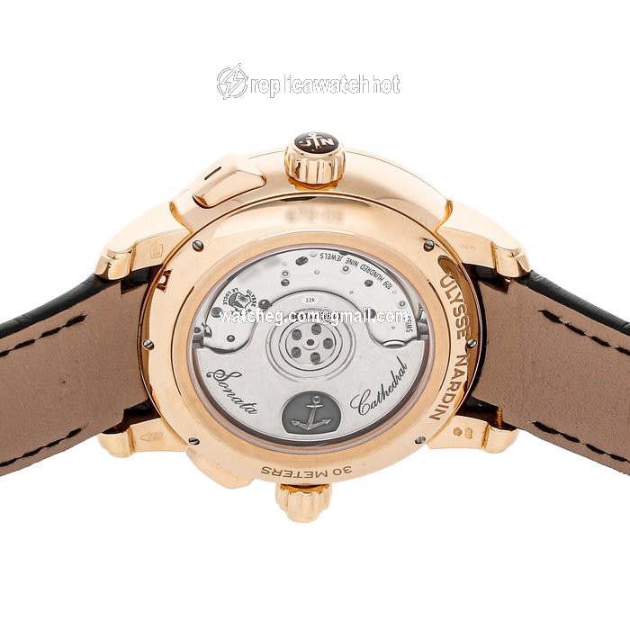 Ulysse Nardin Mens watch Unisex Automatic Rose gold 672-05 92 4