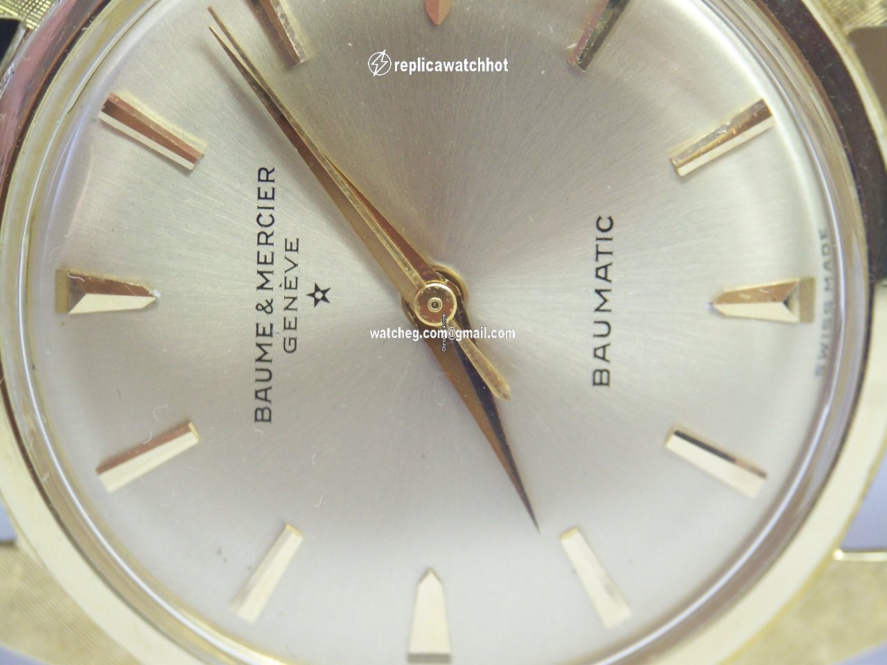 Baume & Mercier Mens watch Unisex Automatic Yellow gold 3169 4