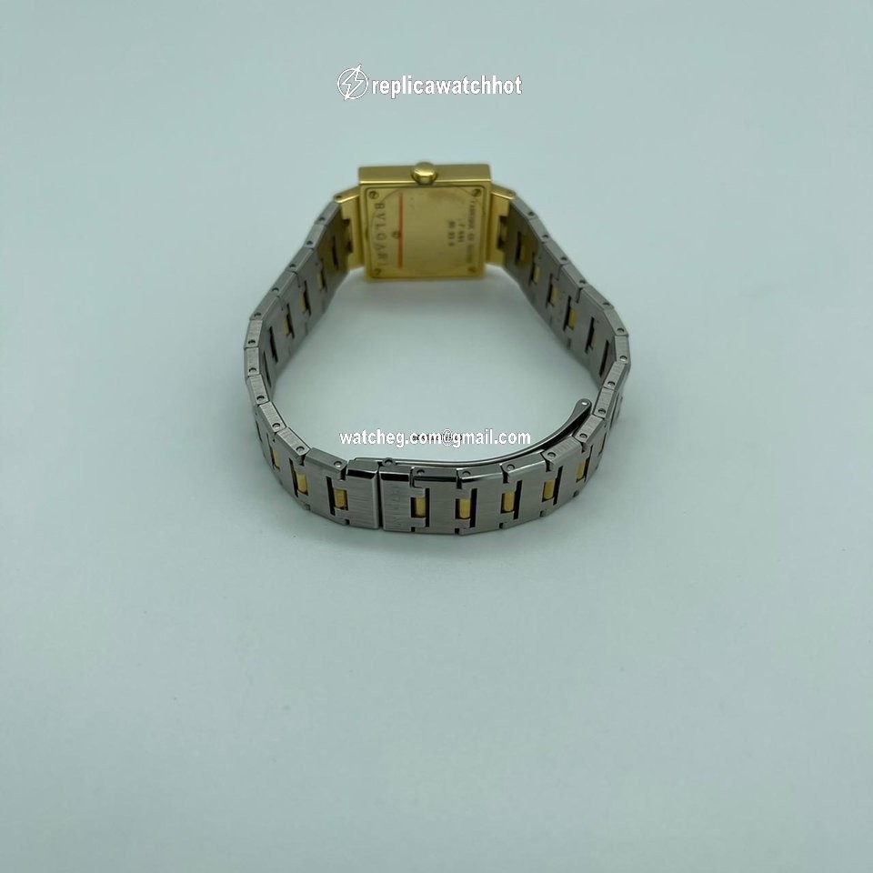Bulgari Quadrato Womens watch Quartz Yellow gold SQ22G 4
