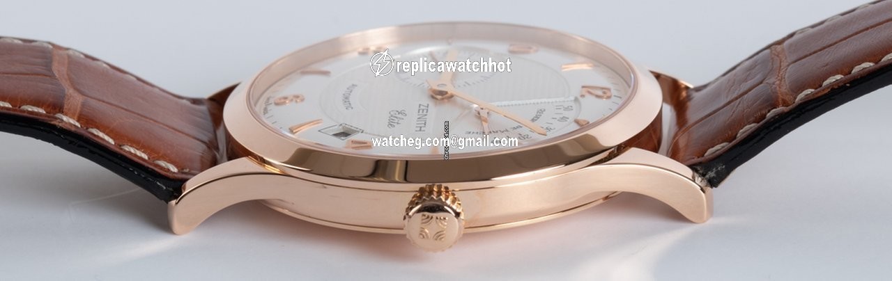 Zenith Elite Power Reserve Mens watch Unisex Automatic Rose gold 18.1125.685 4