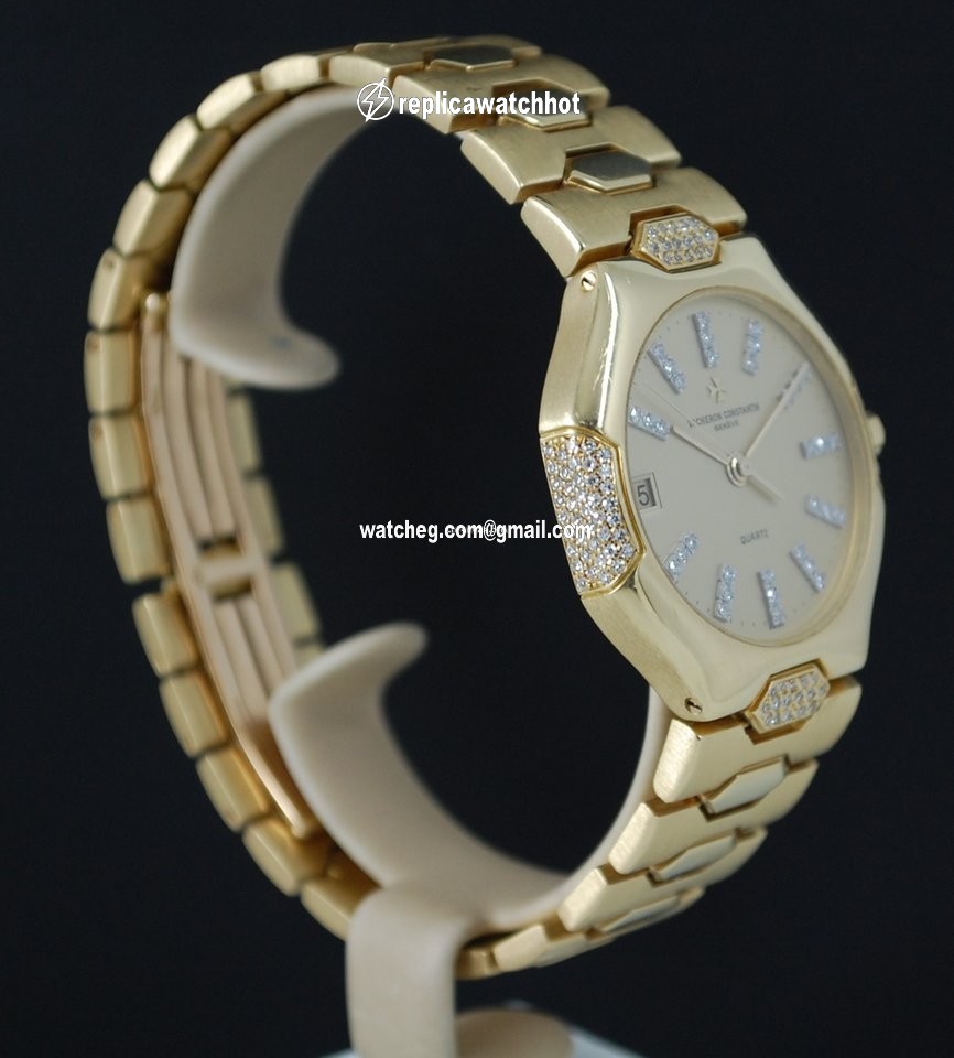 Vacheron Constantin Mens watch Unisex Quartz Yellow gold 75901 4