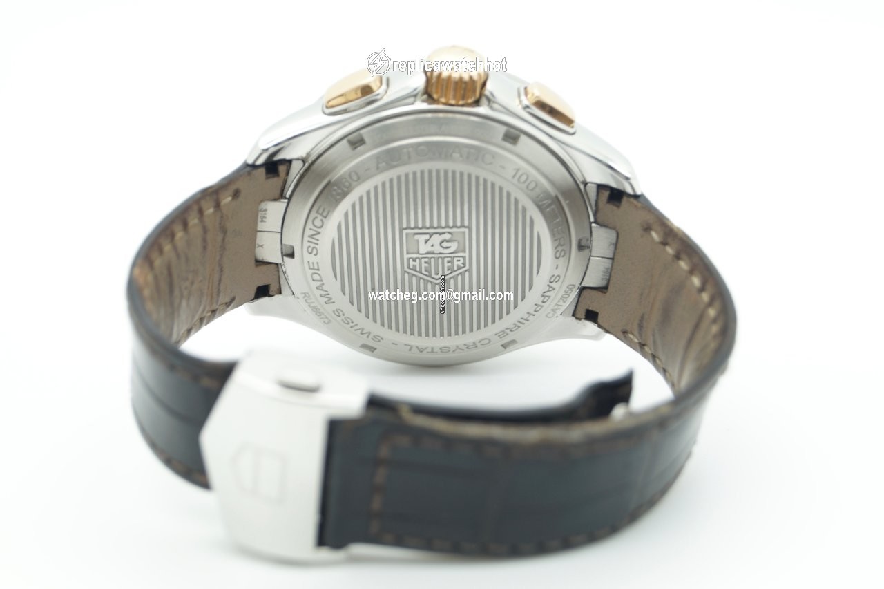 TAG Heuer Link Calibre 16 Mens watch Unisex Automatic Gold Steel CAT2050.FC6322 4