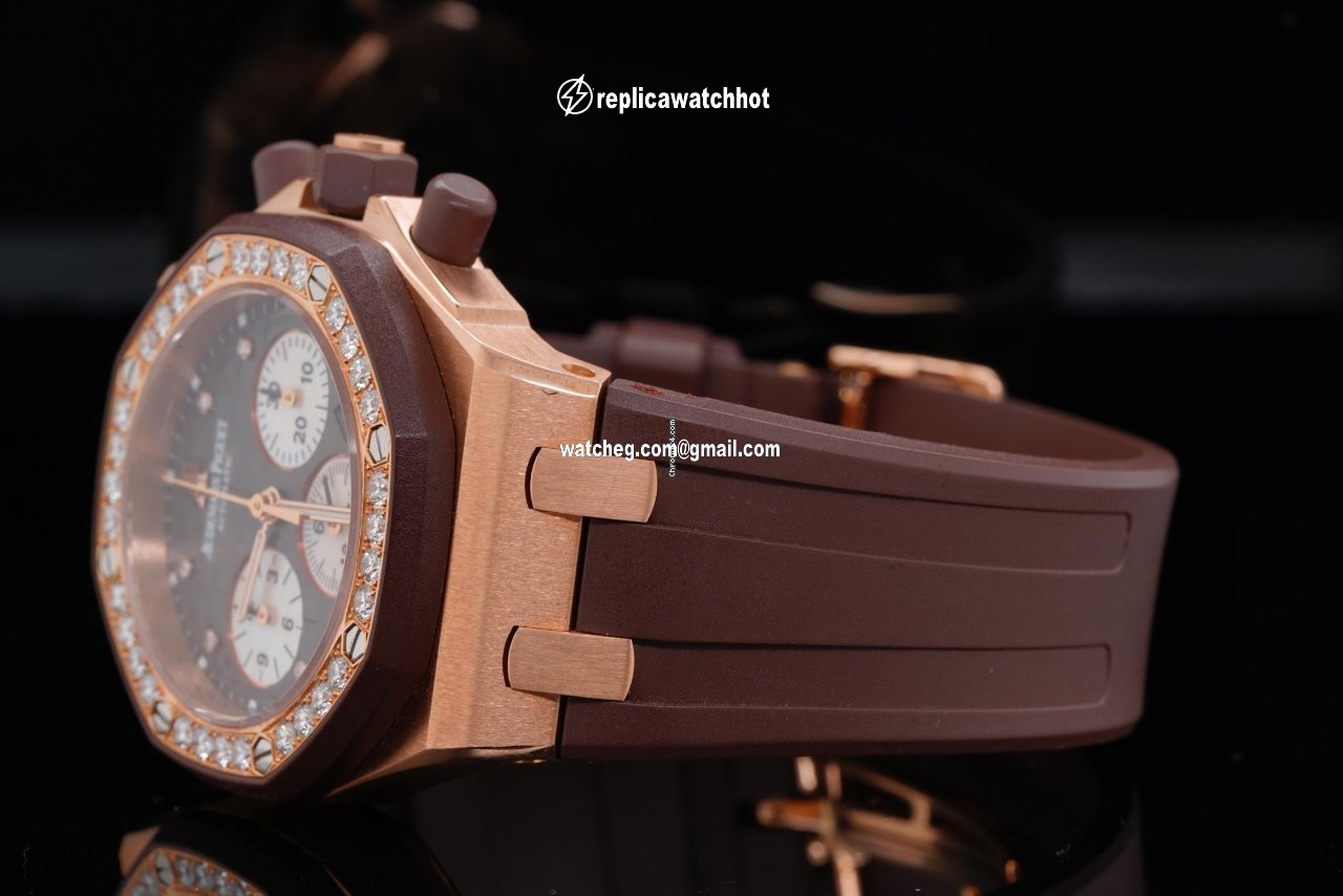 Audemars Piguet Royal Oak Offshore Lady Womens watch Automatic Rose gold 26287OK.ZZ.D081CR.01 4