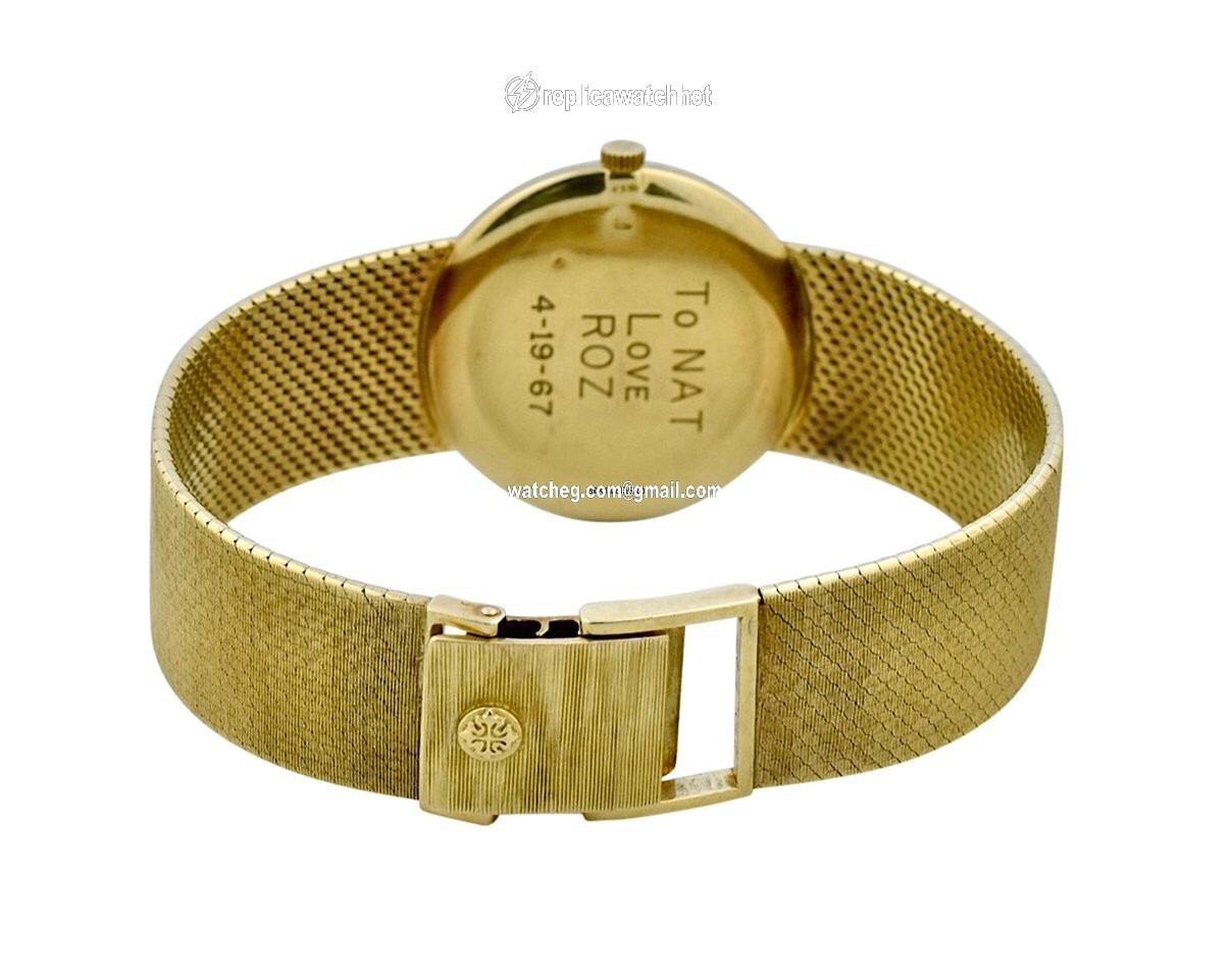 Patek Philippe Calatrava Mens watch Unisex Manual winding Yellow gold 3513 4