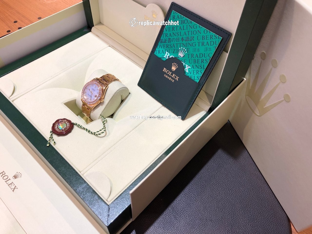 Rolex Datejust 31 Womens watch Yellow gold Automatic 81298 4