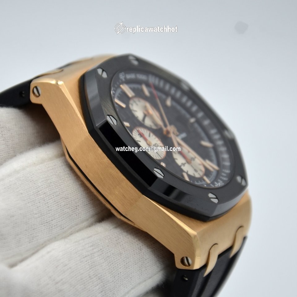 Audemars Piguet Royal Oak Offshore Chronograph Mens watch Unisex Automatic Rose gold 26401RO.OO.A002.CA.01 4