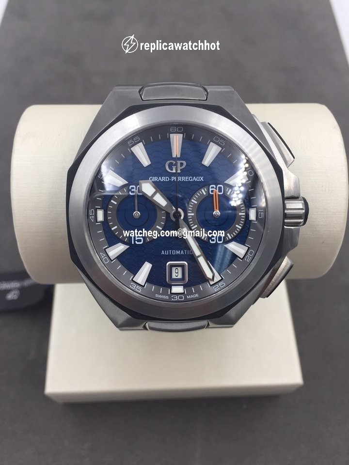Girard Perregaux Chrono Hawk Mens watch Unisex Automatic Steel 49970-11-431-11A 4