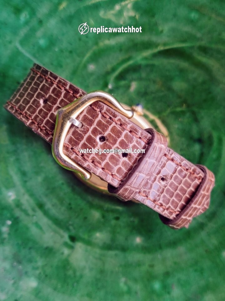 Cartier Tortue Mens watch Unisex Manual winding Yellow gold 10712 4