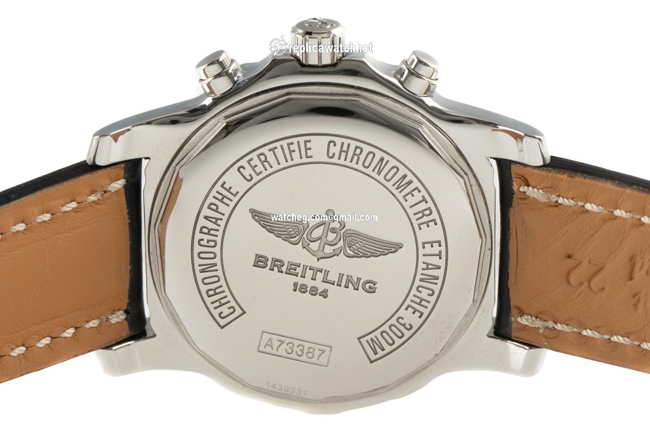 Breitling Colt Chronograph II Mens watch Unisex Quartz Steel A73387 4