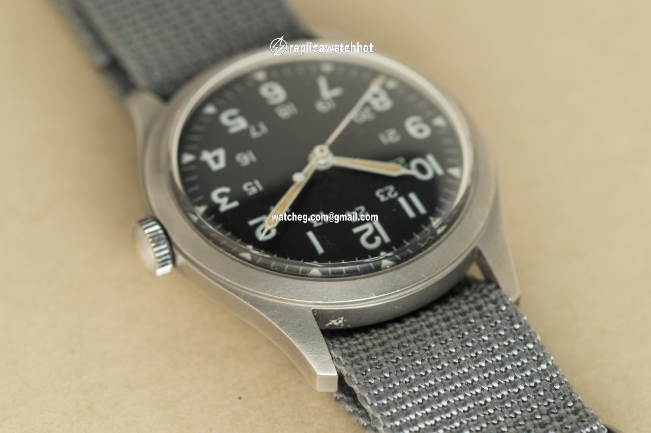 Hamilton Mens watch Unisex Manual winding Steel MIL-46374A 4