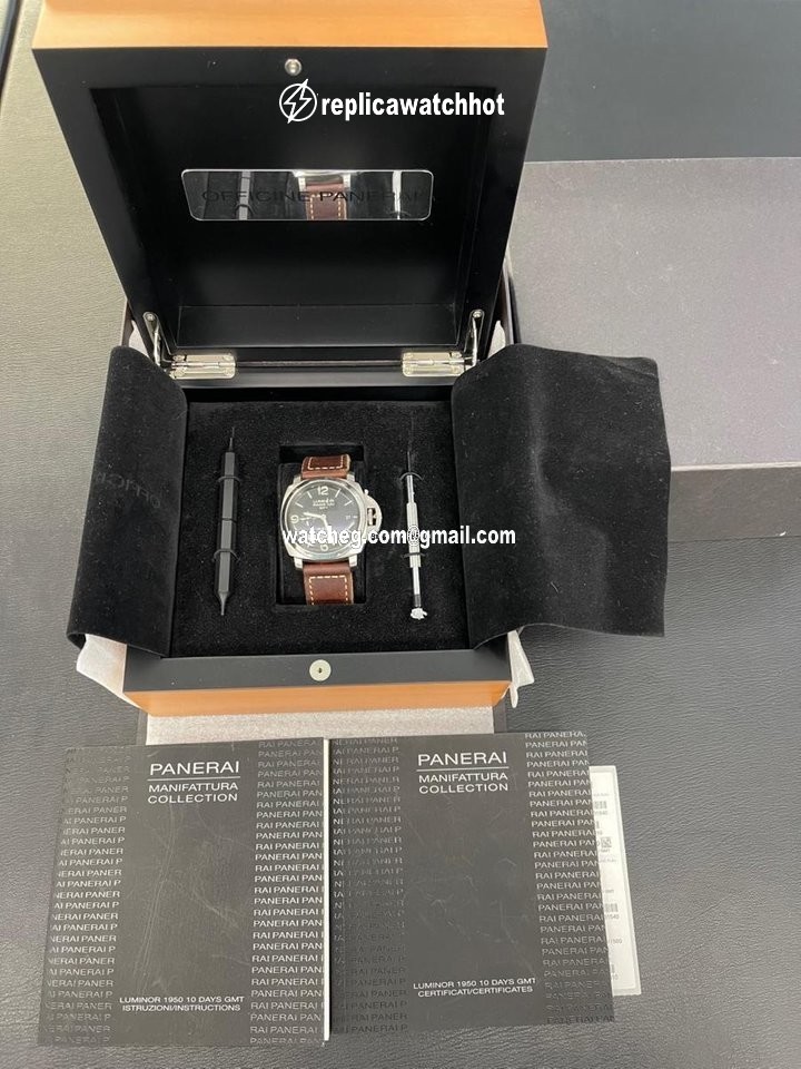 Panerai Luminor 1950 10 Days GMT Automatic Steel OP6687 4