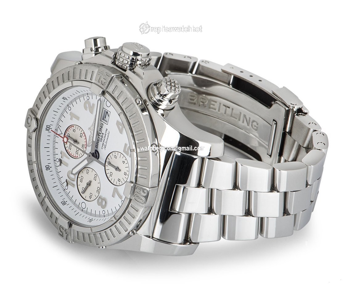 Breitling Super Avenger Mens watch Unisex Automatic Steel A1337011 A562 4