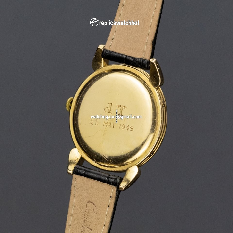 Movado Mens watch Unisex Manual winding Yellow gold R4920 4