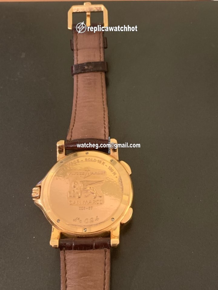 Ulysse Nardin Mens watch Unisex Automatic Rose gold 226-87 4