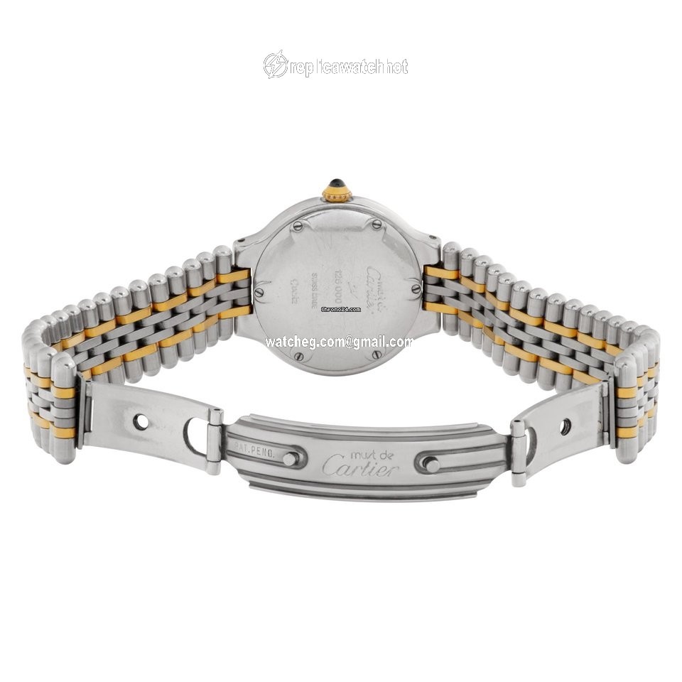 Cartier Quartz Steel 12500P 4