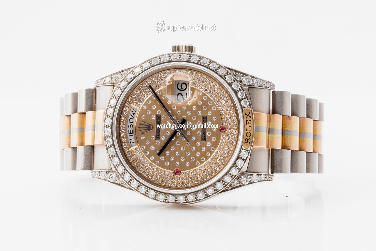 Rolex Day-Date 36 Mens watch Unisex White gold Automatic 118139 4