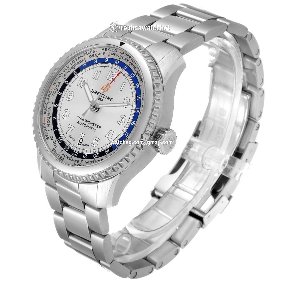 Breitling Aviator 8 Mens watch Unisex Automatic Steel AB3521U01G1P1 4