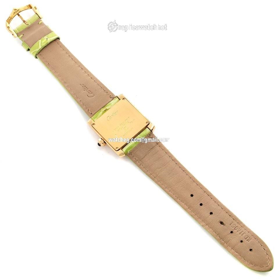 Cartier Tank Francaise Womens watch Quartz Yellow gold W5000356 4