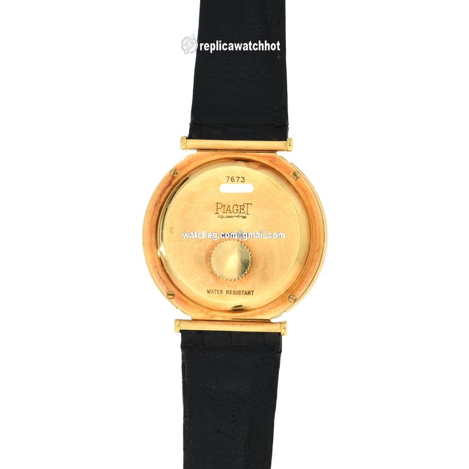 Piaget Polo Mens watch Unisex Quartz Yellow gold 7673 4