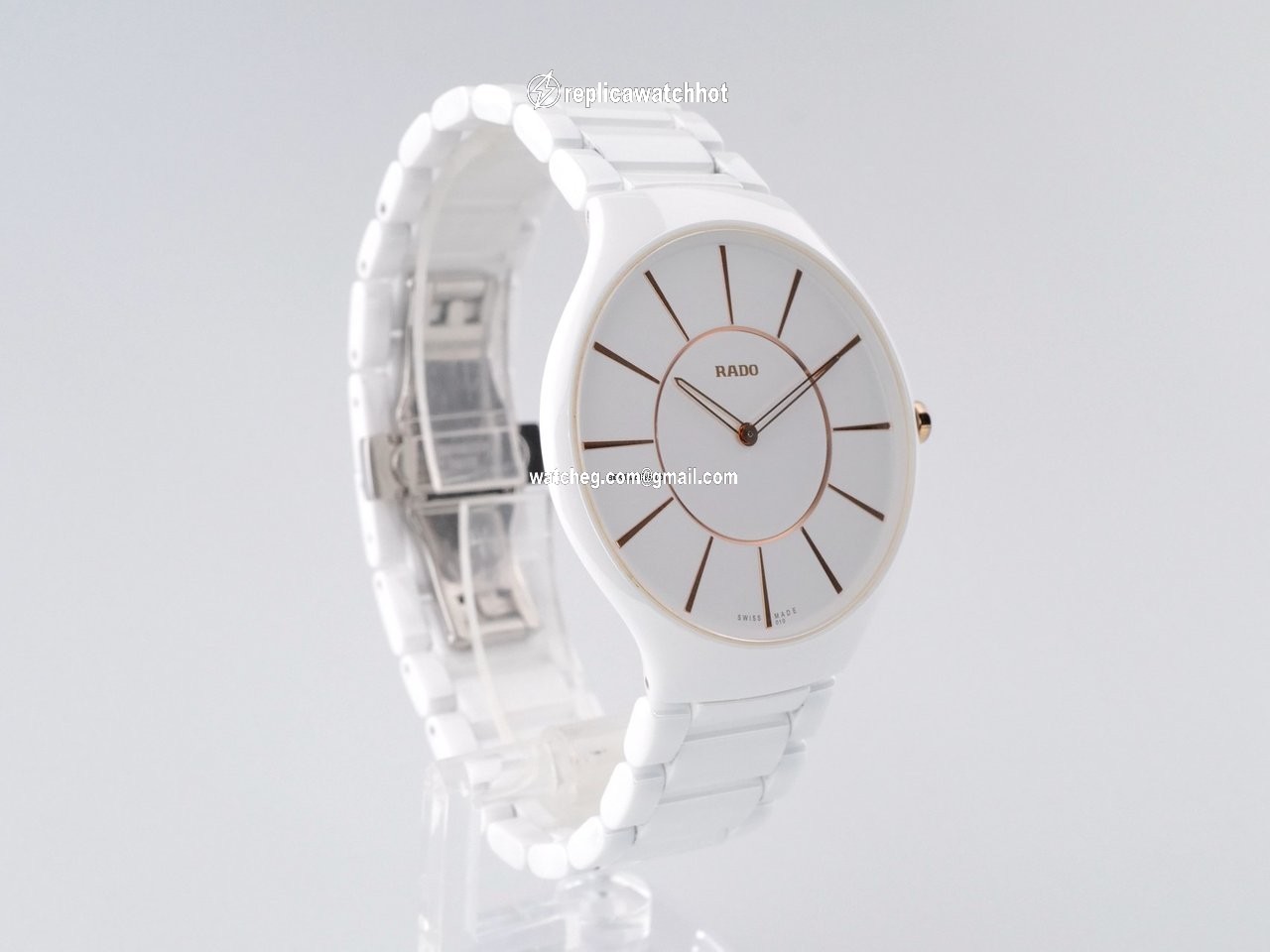 Rado True Thinline Womens watch Quartz Ceramic R27957102 4