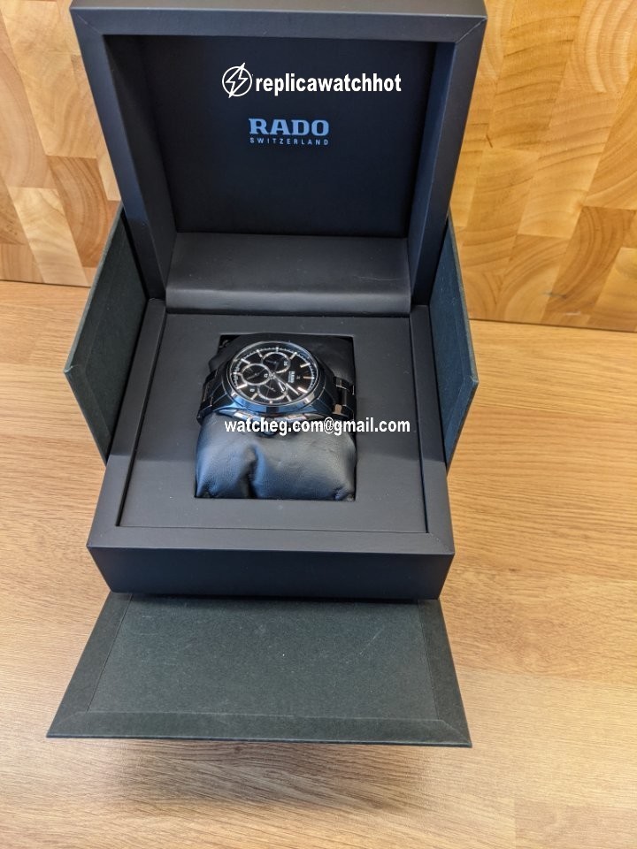 Rado HyperChrome Chronograph Mens watch Unisex Automatic Ceramic R32275152 4
