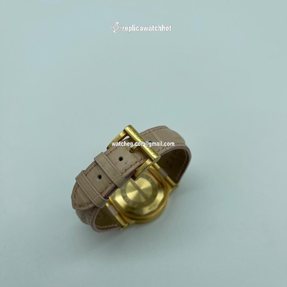 Bulgari Diagono Womens watch Automatic Yellow gold DG35C6GLD 4