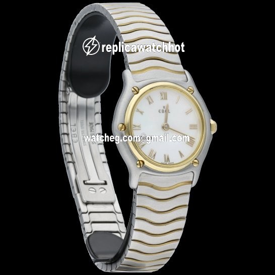 Ebel Sportwave Womens watch Quartz Gold Steel 1090121 4