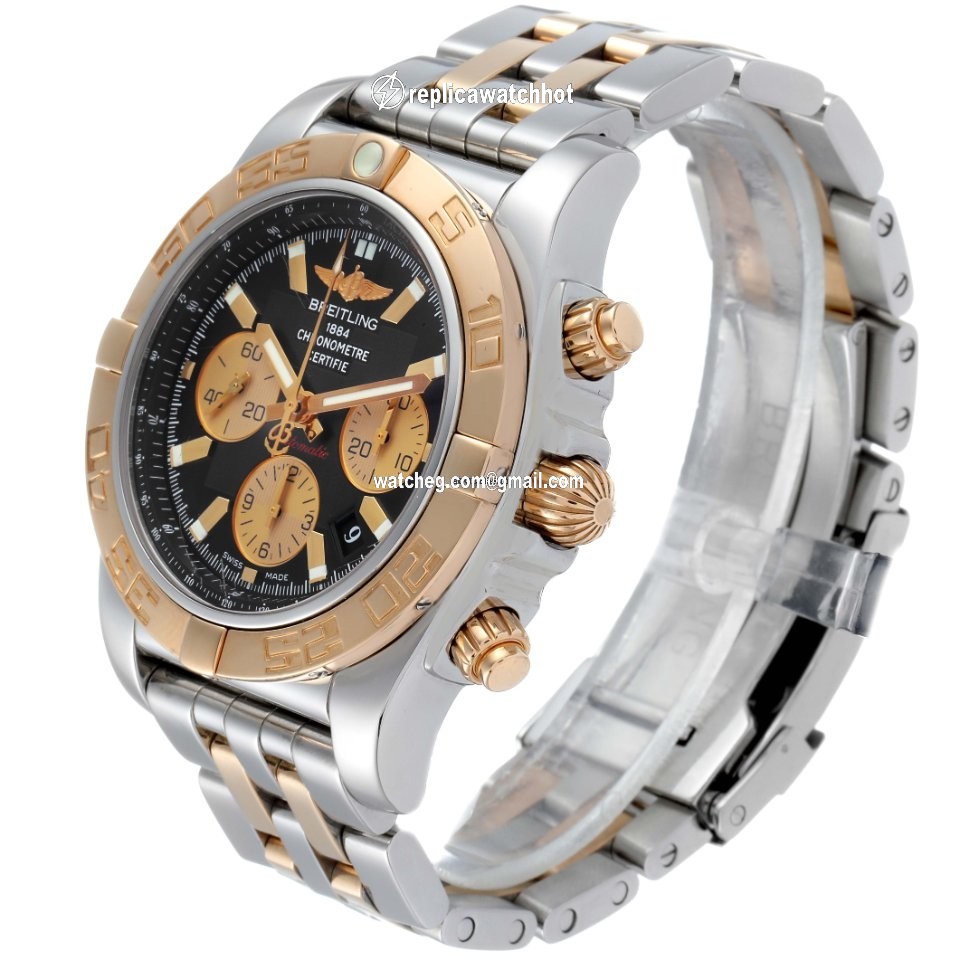 Breitling Mens watch Unisex Automatic Gold Steel CB011012 4
