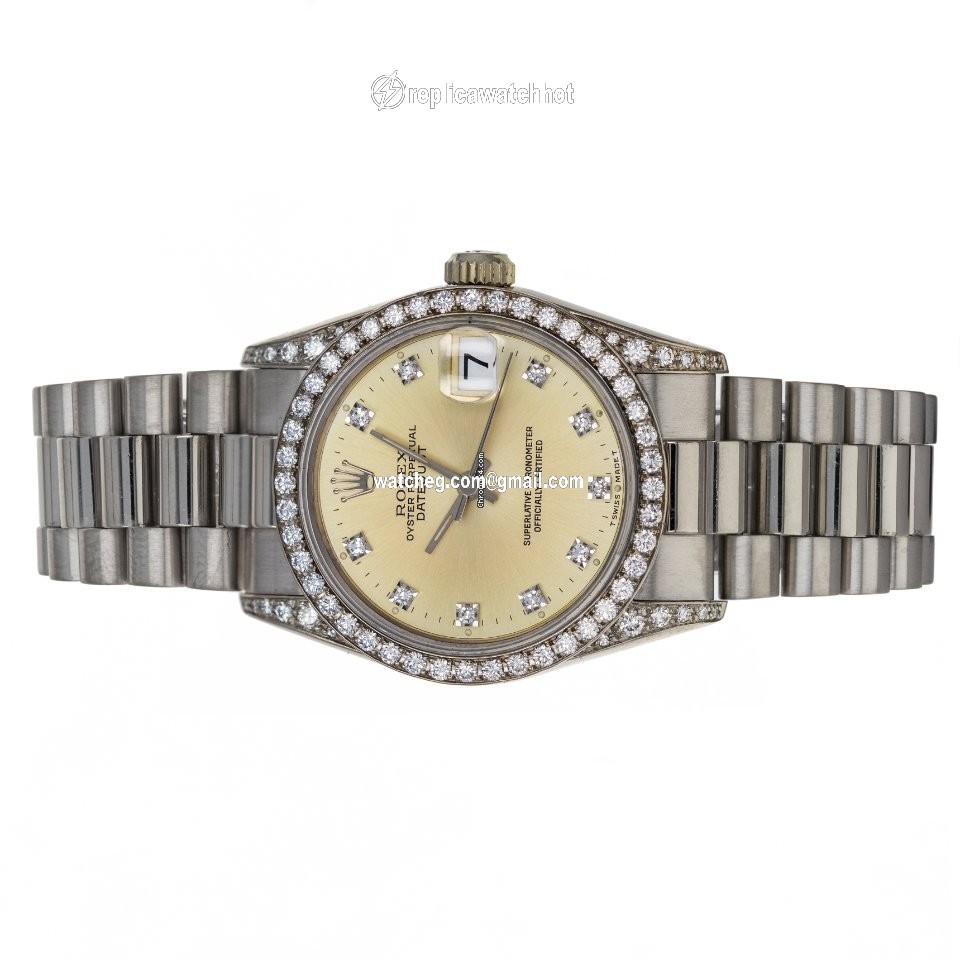 Rolex Datejust 31 Womens watch White gold Automatic 68159 4