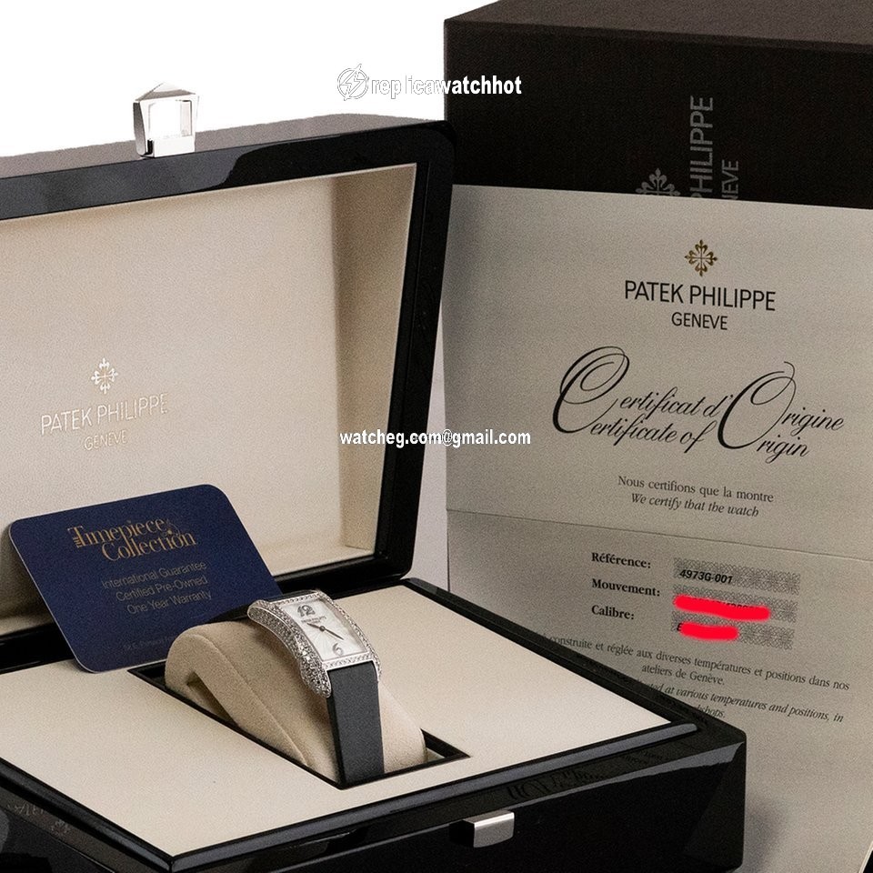 Patek Philippe Gondolo Quartz White gold 4973G-001 4