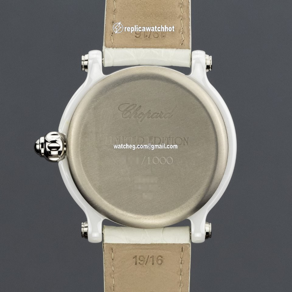 Chopard Happy Sport Womens watch Quartz Ceramic 288507-9012 4