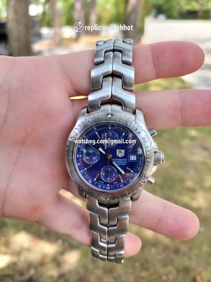 TAG Heuer Link Mens watch Unisex Automatic Steel Tag Heuer Link Chronograph Automatic Professional 4