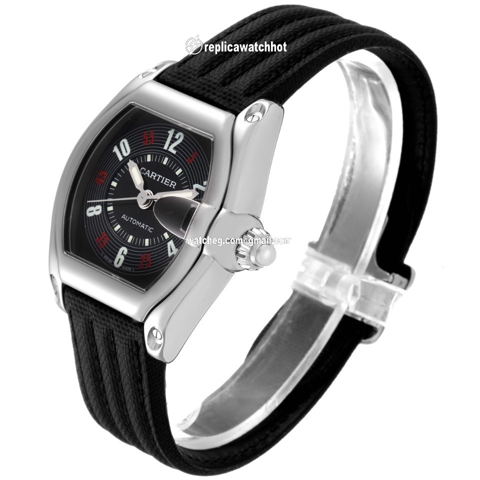 Cartier Roadster Mens watch Unisex Automatic Steel W62002V3 4