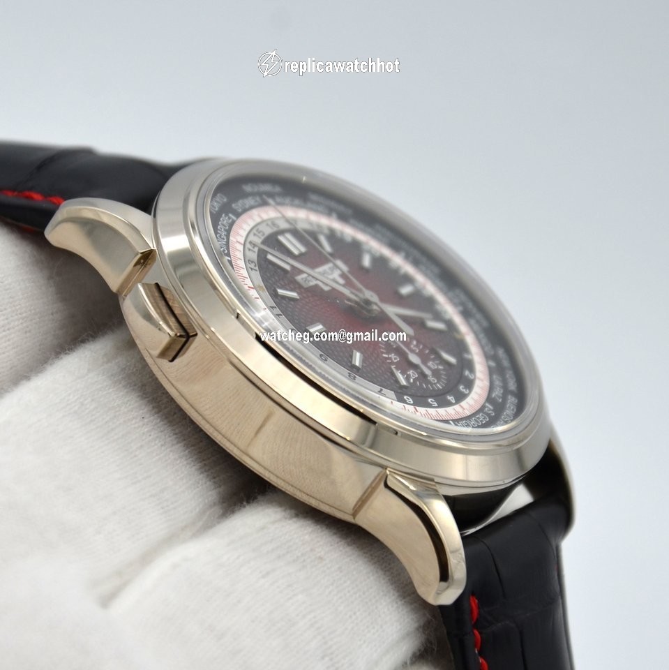Patek Philippe World Time Chronograph Mens watch Unisex Automatic White gold 5930G-011 4