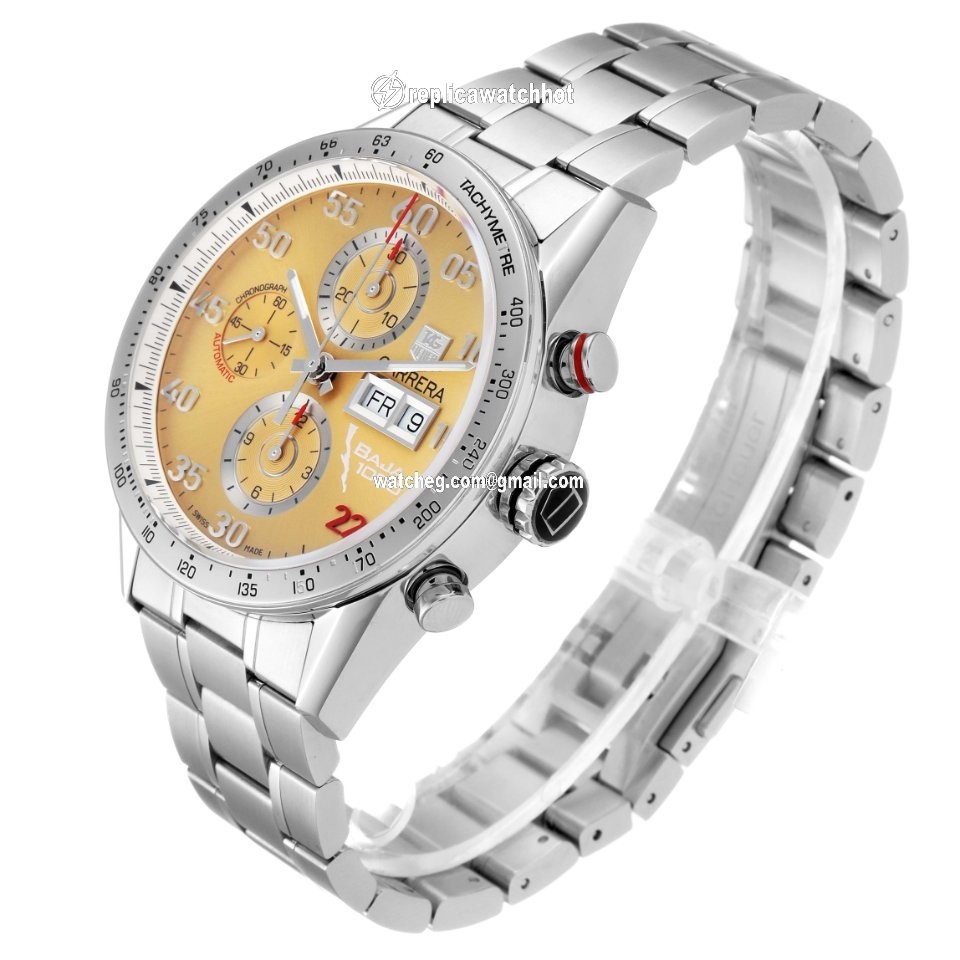 TAG Heuer Carrera Calibre 16 Mens watch Unisex Automatic Steel CV2A1H 4