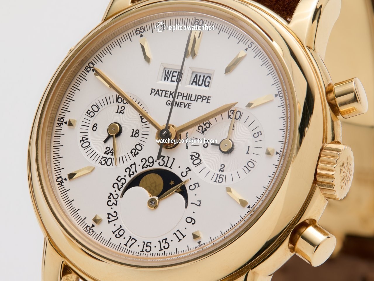 Patek Philippe Perpetual Calendar Chronograph Yellow gold 3970EJ 4