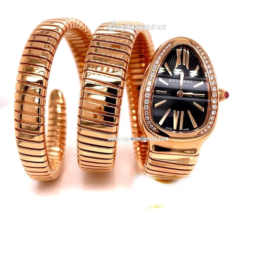 Bulgari Serpenti Womens watch Quartz Rose gold SPP35BGDG.2T 4