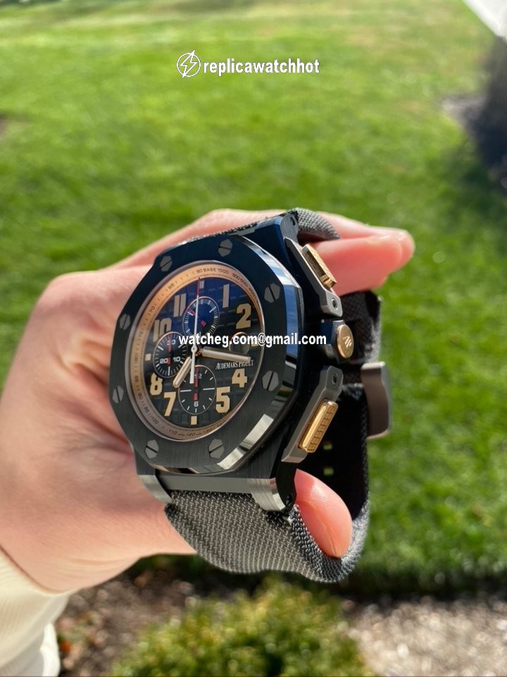 Audemars Piguet Royal Oak Offshore Mens watch Unisex Automatic Ceramic 26378IO.OO.A001KE.01 4