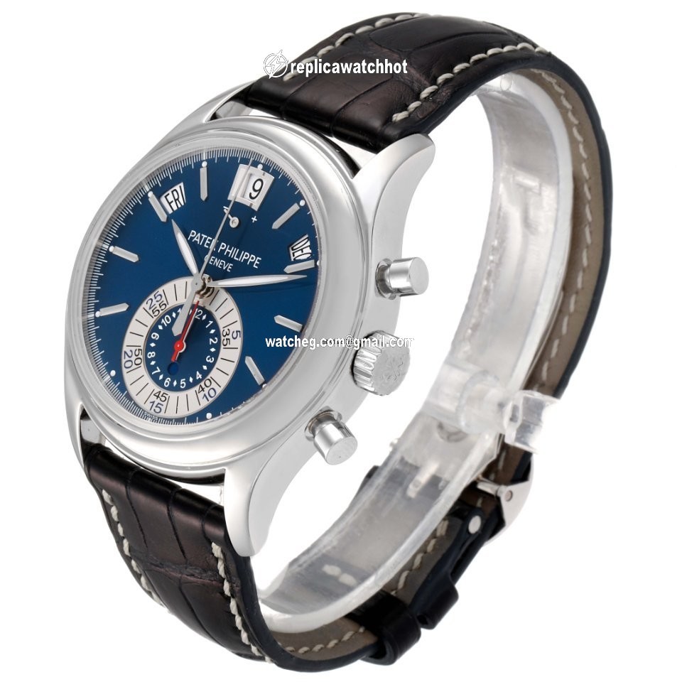 Patek Philippe Annual Calendar Chronograph Mens watch Unisex Automatic Platinum 5960 01G 4